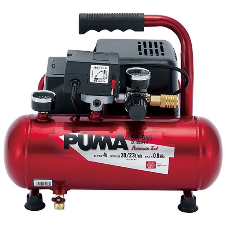 藤原産業 SK11 オイルレスエアコンプレッサー 100V 4L SR-045 SR 