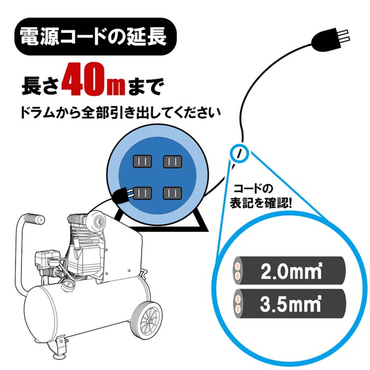 SK11 静音 オイルレスエアコンプレッサー 100V 11L SW-121 SW-L11MPF