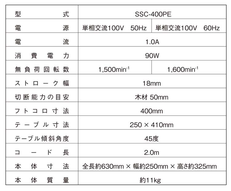 SK11 卓上糸鋸盤(卓上糸ノコ盤) 400mm SSC-400PE ( 1台 )/ : 爽快 SK11 卓上糸鋸盤(卓上糸ノコ盤) 400mm SSC-400PE ( 1台 )/ : 爽快