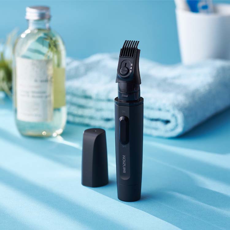 コイズミ ヒゲ＆ノーズケア チャコールグレー KMC-0641／H ( 1台