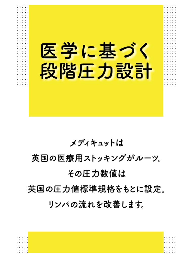 メディキュット リンパケア 弾性 着圧 ソックス ロング むくみケア M 一般医療機器 ( 1足 )/ メディキュット(QttO) ( 着圧  フットケア用品 ) :4986803803696:爽快ドラッグ - 通販 - Yahoo!ショッピング