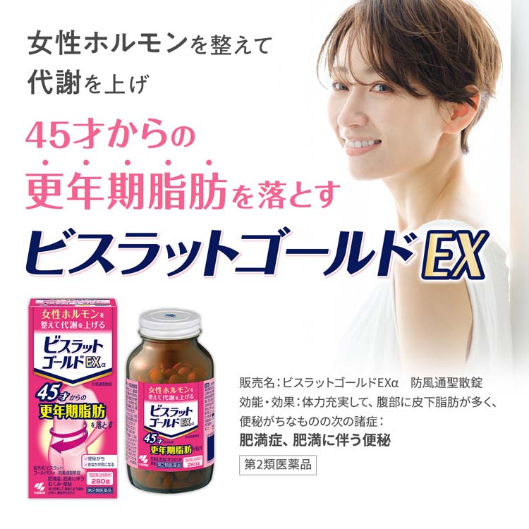 第2類医薬品)ビスラットゴールドEXα 防風通聖散錠 ( 280錠入