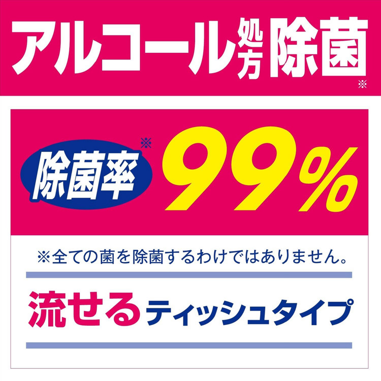 小林製薬の便座除菌クリーナ 流せるティッシュタイプ 本体 ( 50枚入