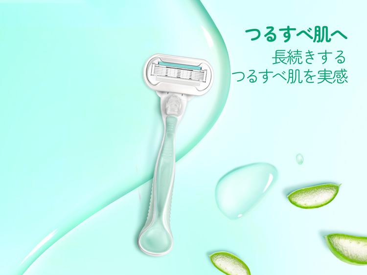 ジレット ヴィーナス エンブレイス センシティブ 敏感肌むけ つ女性用