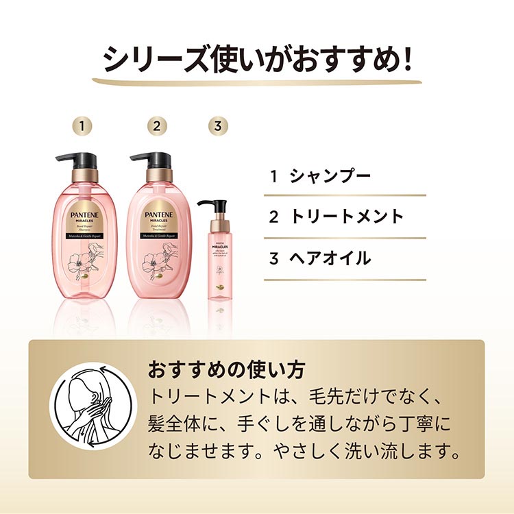 パンテーンミラクルズ無添加&ジェントルリペアポンプセットシャンプー パンテーンミラクルズ無添加&ジェントルリペアポンプセットシャンプー