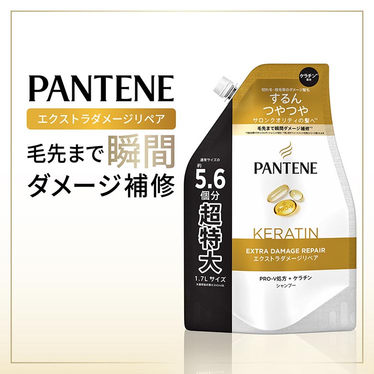パンテーン ダメージリペア 詰替 特大 シャンプー 8個 コンディショナー 8個 Amazon | パンテーン シャンプー&コンディショナー 1.7KG×2個