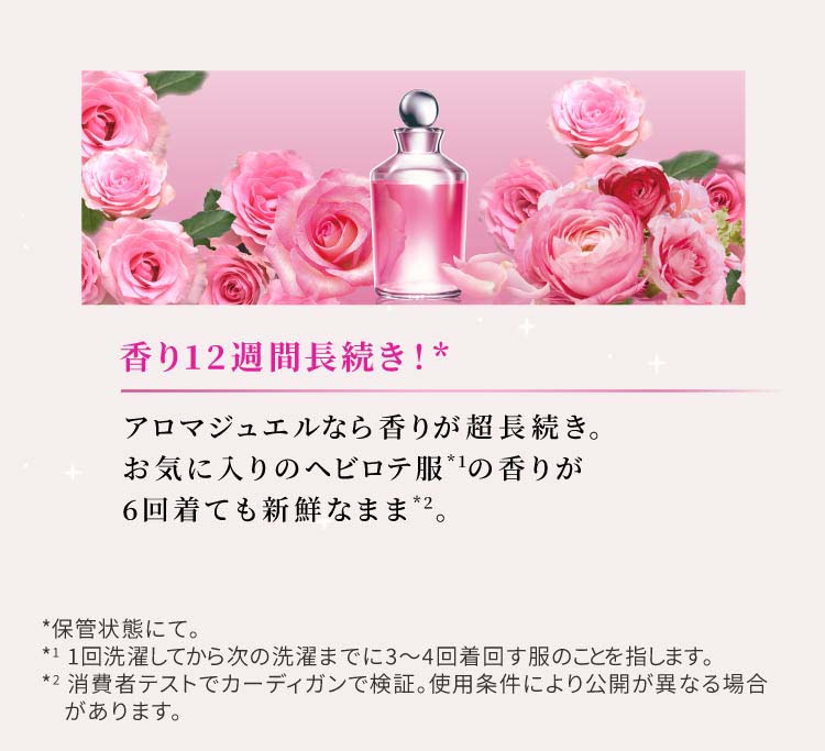 レノア アロマジュエル 香り付けビーズ アンティークローズ