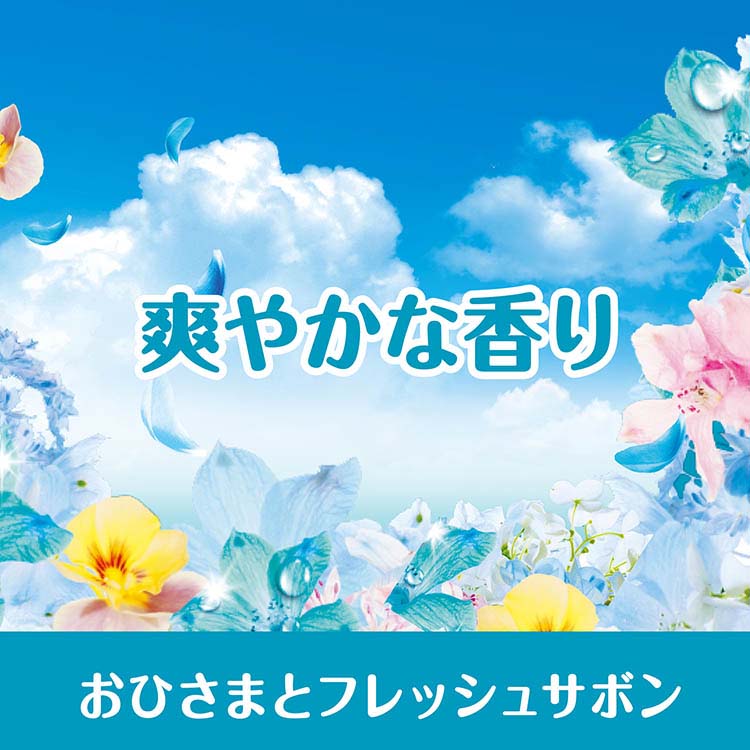 ボールド 柔軟剤入り 洗濯洗剤 液体 爽やかおひさまとフレッシュサボン