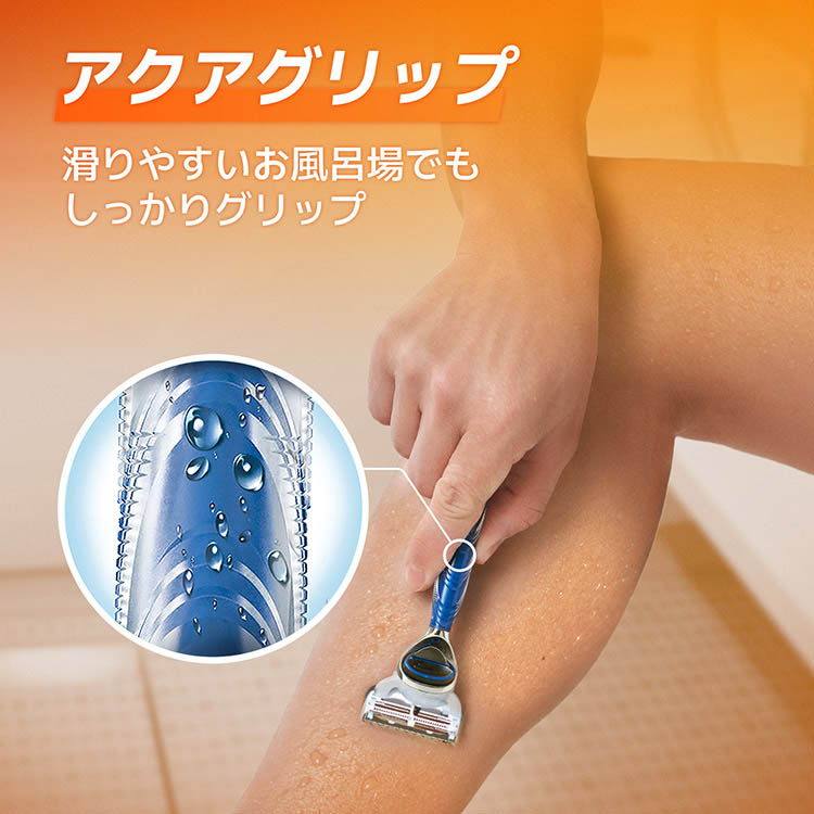 ジレット フュージョン ボディ カミソリ 男性 ( 1セット