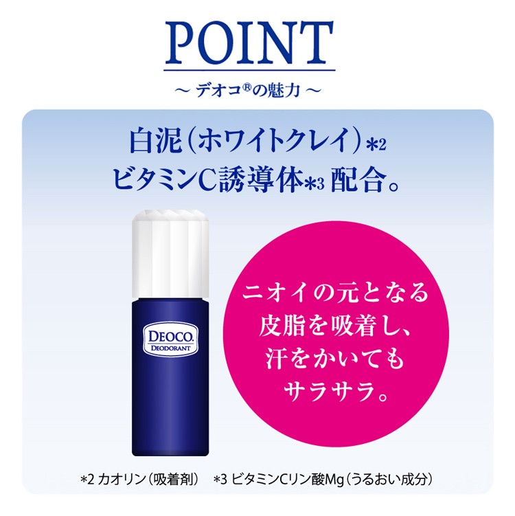 デオコ 薬用デオドラント ロールオンタイプ ( 30ml )/ デオコ ( 女性