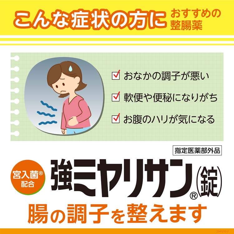 強ミヤリサン錠 ( 90錠入 )/ ミヤリサン 酪酸菌(宮入菌) 腸活