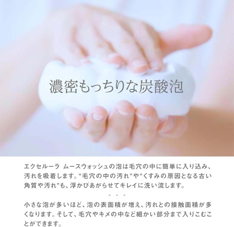 エクセルーラ ムースウォッシュ ( 150g )/ : 爽快ドラッグ - 通販