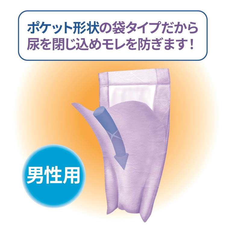 サルバ 尿とりパッド スーパー 男性用 約2回吸収 60枚入＋8枚