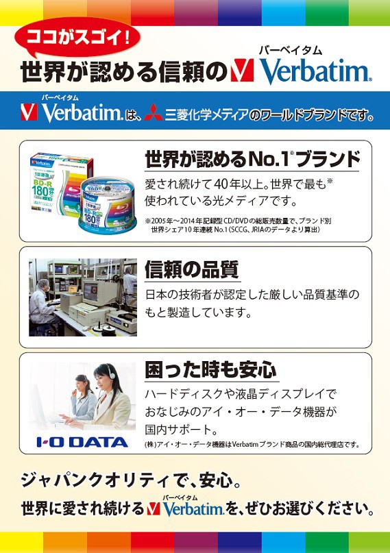 お洒落 8.5GB バーベイタム スピンドルケース データ用DVD DTR85HP25V1 2.4-8倍速対応 Verbatim DL