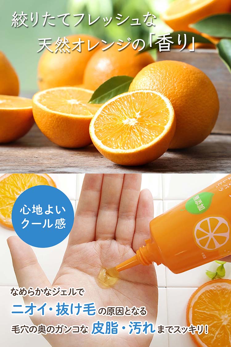 植物生まれのオレンジ地肌クレンジングN ( 130g )/ 植物生まれ 地肌