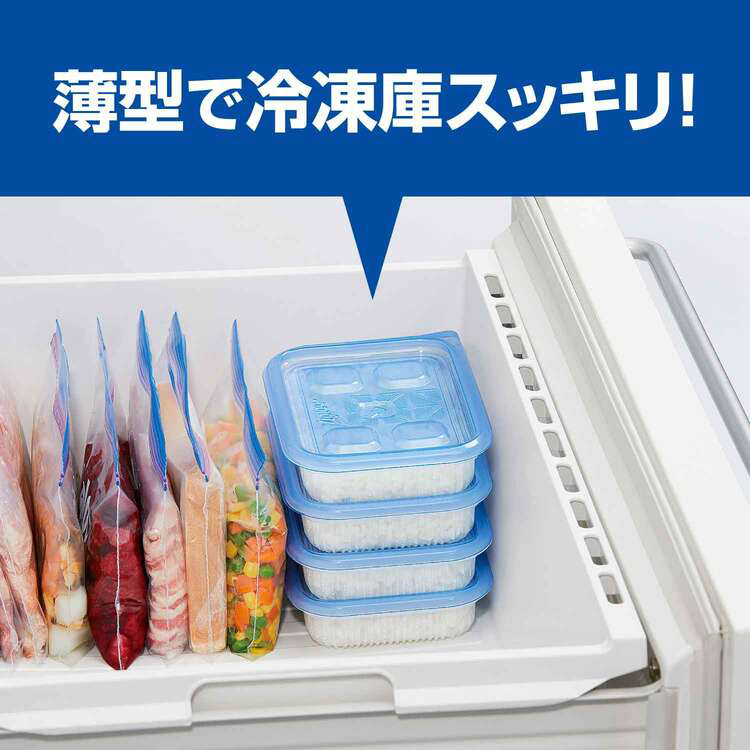 みんみん！食品保存容器 &箸置きお纏めセット ジップロック コンテナー ごはん保存容器 一膳用 ( 2個入*12セット
