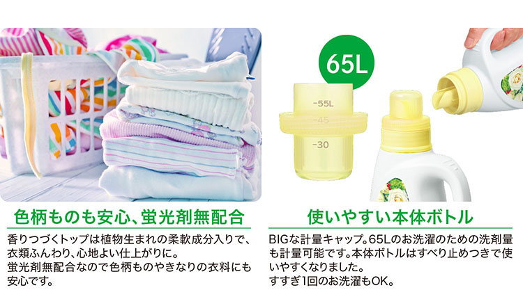 香りつづくトップ 抗菌plus シャイニーローズ 柔軟剤入り洗濯洗剤 つめかえ用 ( 720g*6袋セット )/ 香りつづくトップ  :509157:爽快ドラッグ - 通販 - Yahoo!ショッピング