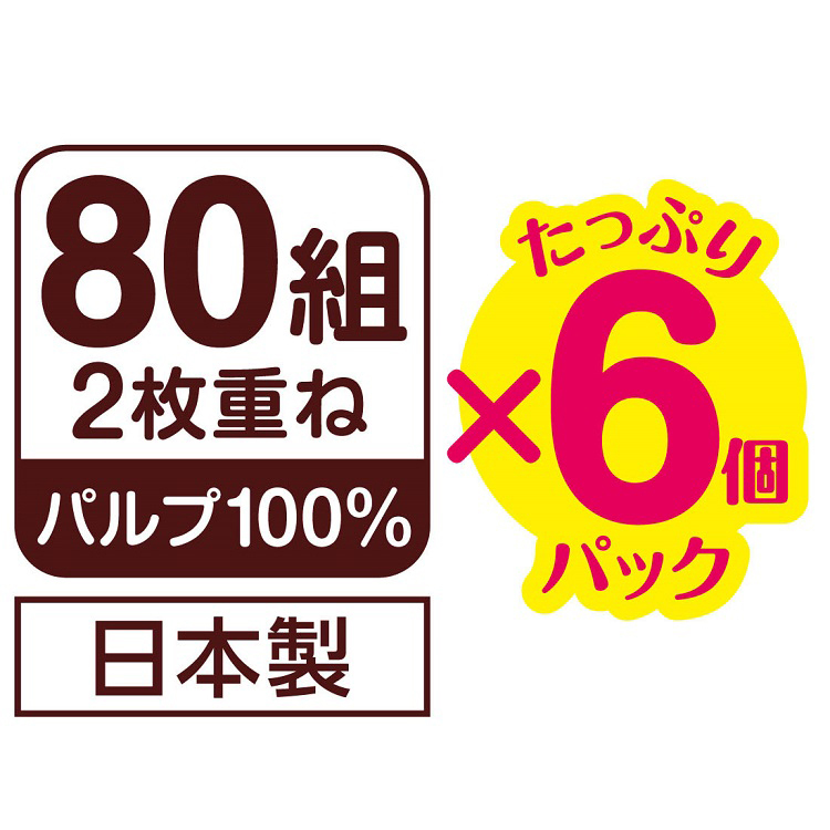 エリエール ラクらクック パパッと手軽に使えるキッチンペーパー ( 80組*6パック*2セット )/ エリエール :513600:爽快ドラッグ -  通販 - Yahoo!ショッピング