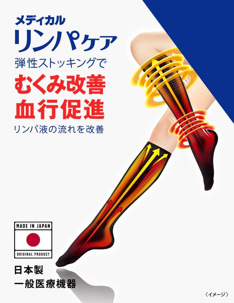 メディキュット メディカルリンパケア 弾性 着圧 ハイソックス 高圧力 むくみケア L ( 1足*2個セット )/ メディキュット(QttO) :  513699 : 爽快ドラッグ - 通販 - Yahoo!ショッピング