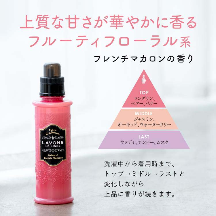 秀逸 ラボン 柔軟剤 特大 フレンチマカロン 詰め替え 3倍サイズ 1440ml×8個 fucoa.cl