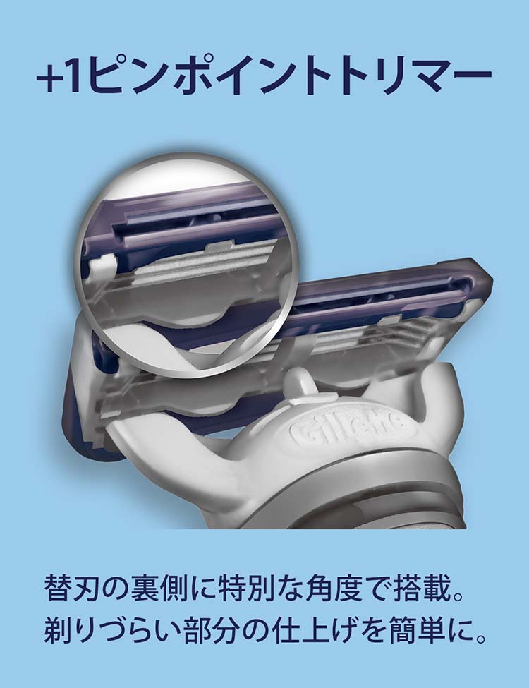ジレット スキンガード マニュアルホルダー カミソリ 替刃2個付 ( 3