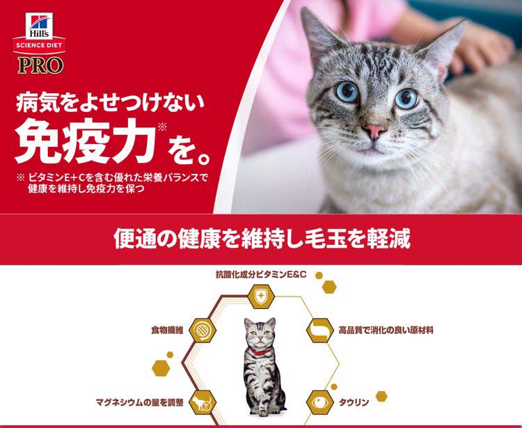 キャットフード サイエンスダイエット プロ 毛玉・便通サポート