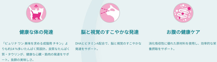 ピュリナワンキャット 1歳まで子猫／妊娠授乳期母猫チキン 2Kg×12袋 Amazon.co.jp: ピュリナ ワン ピュリナワンキャット 1歳までの子