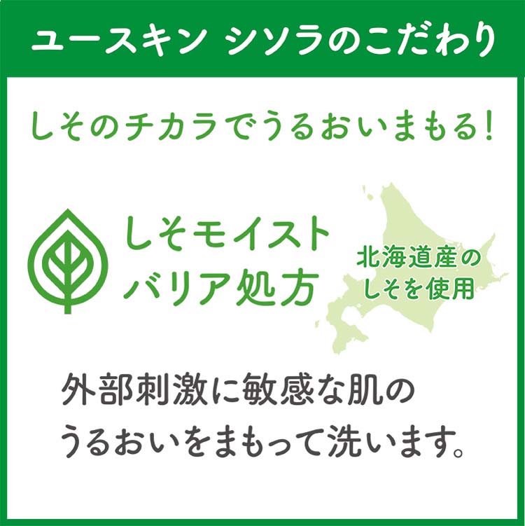 ユースキン シソラ ボディシャンプー つめかえパウチ ( 400ml*6袋