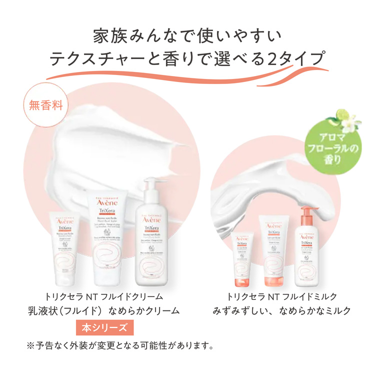 アベンヌ トリクセラNT フルイドクリーム 全身用 保湿クリーム