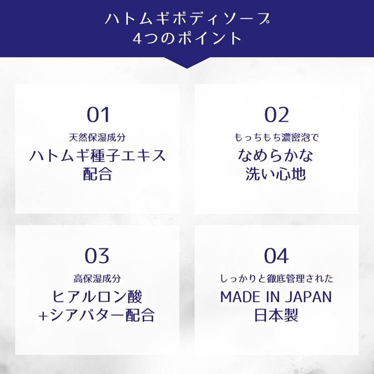 麗白 ハトムギボディソープ 詰替用 大容量サイズ ( 1000ml*2袋セット
