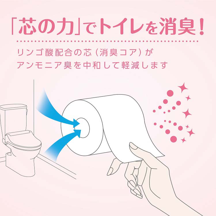 クリネックス システィ ハピネスピンク プレミアム トイレットペーパー