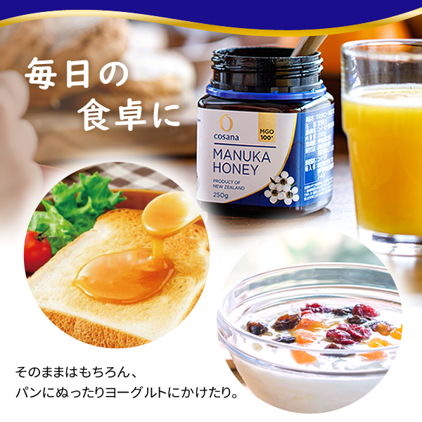 コサナ マヌカハニー MGO100+ ( 250g*2個セット )/ : 爽快ドラッグ
