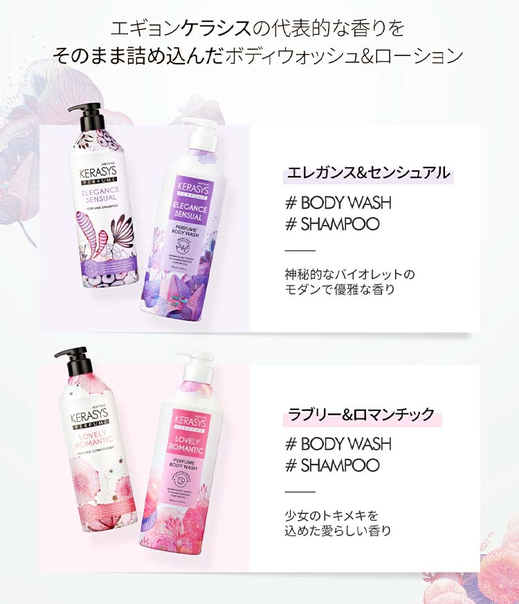 ケラシス パフュームボディウォッシュ ラブリー＆ロマンチック ( 500ml