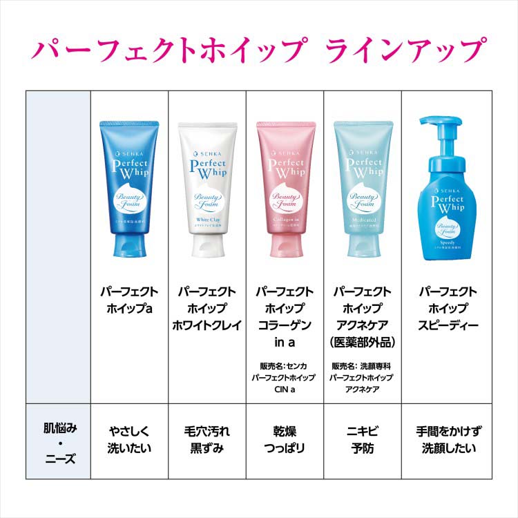 センカ パーフェクトホイップ ホワイトクレイ ( 120g*12本セット