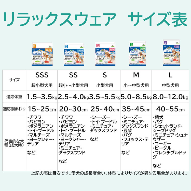 エリエール ペット キミおもい リラックスウェア テープタイプ L ( 32