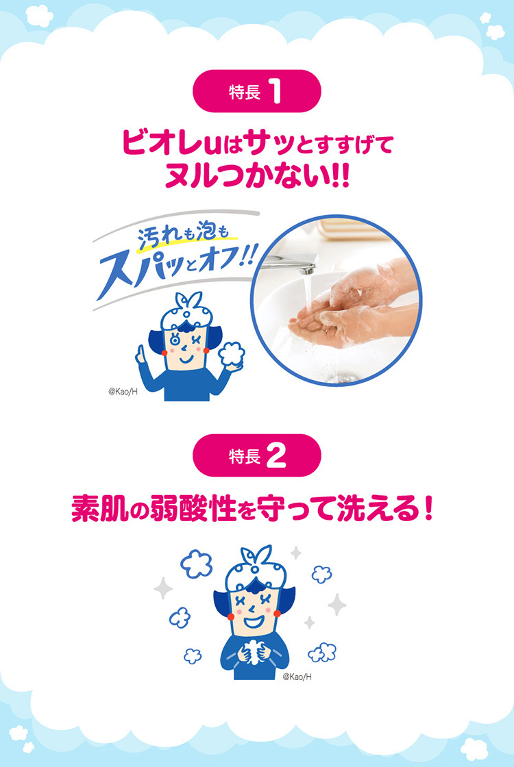 ビオレu 泡ハンドソープ つめかえ用 ( 1200ml×6セット )/ ビオレU