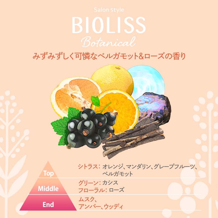 サロンスタイル ビオリス ボタニカル モイスト リペア ヘアオイル