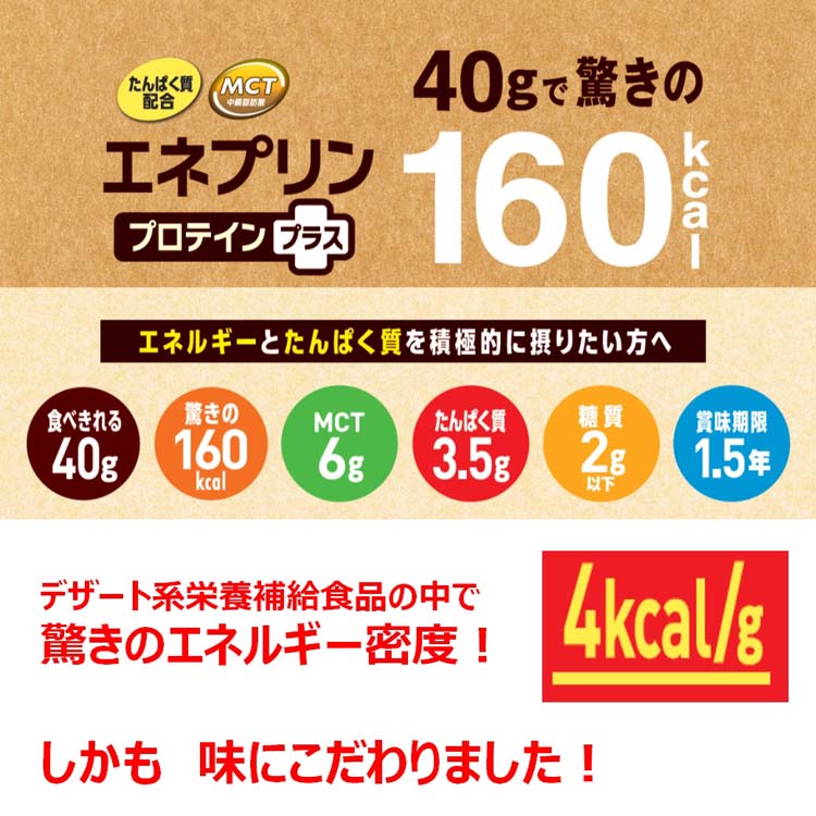 日清オイリオ　エネプリン　プロテイン プラス　スティックゼリー　計61個 日清オイリオ エネプリン プロテイン プラス スティックゼリー
