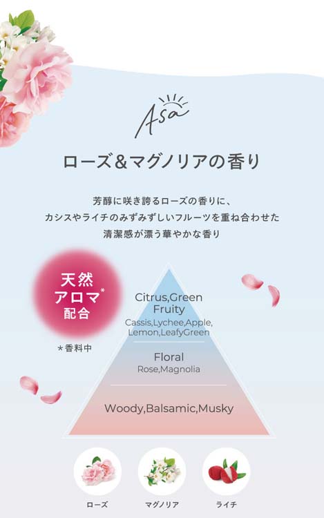 ニュービーズ ローズ＆マグノリアの香り つめかえ用 ( 900g×2セット