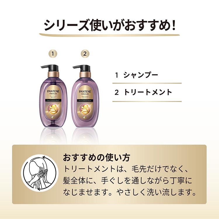 パンテーン ミラクルズ うねりコントロール＆リペア シャンプー 詰替