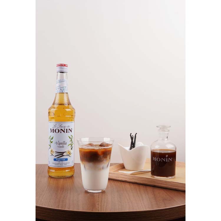 MONIN(モナン) バニラ シュガーフリー シロップ ( 700ml×2セット