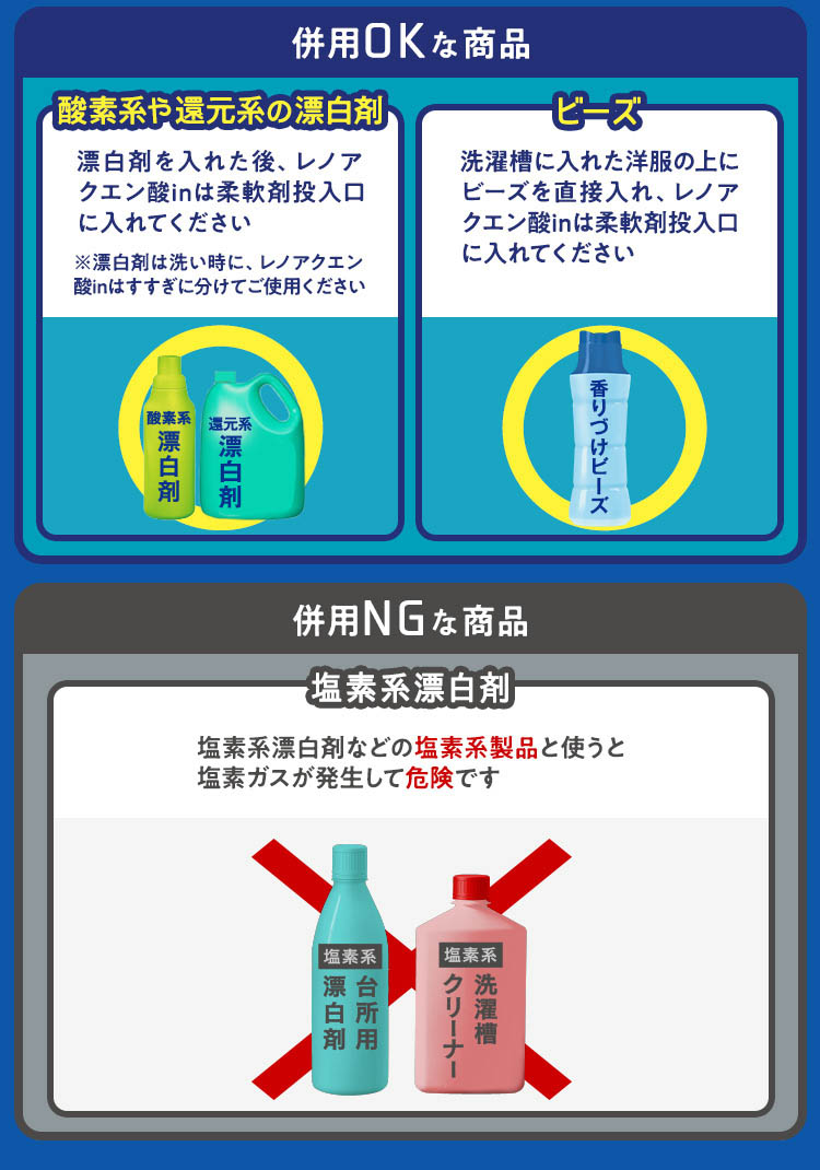 レノア クエン酸in 超消臭 衣類のすすぎ消臭剤 SPORTS リフレッシュ
