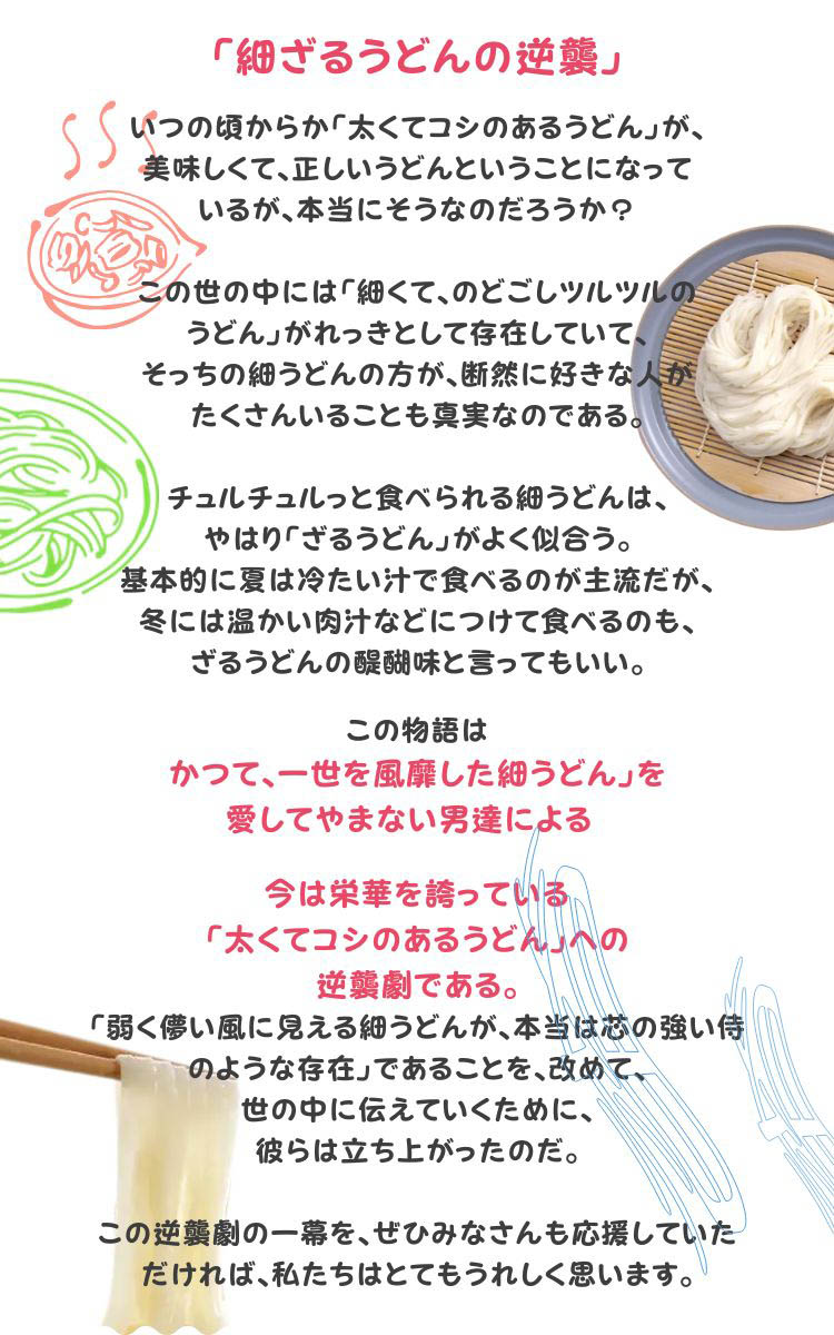 はるるんさん専用 星野物産 ザル専用細うどん THE ZAL ( 320g×4セット ) : 爽快ドラッグ