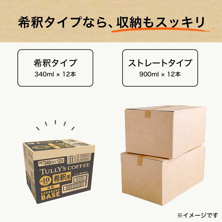 タリーズコーヒー エスプレッソベース コーヒー 無糖 希釈 ペット