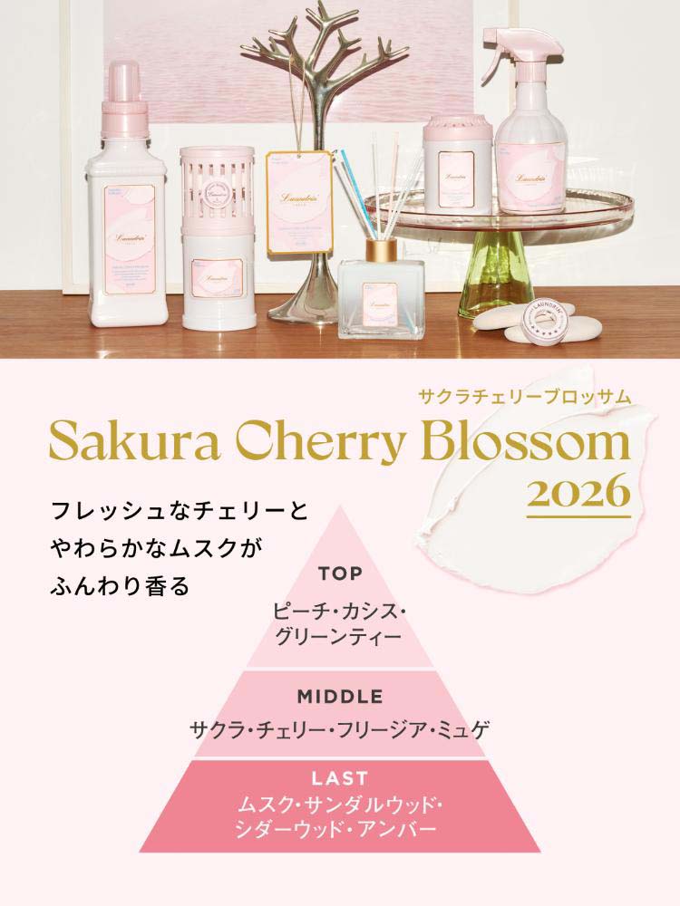 ランドリン フレグランスジェル サクラ チェリーブロッサム 2026