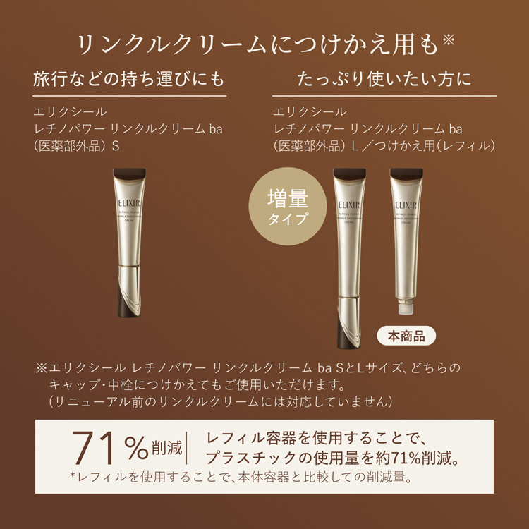 レチノパワー リンクルクリーム ba L つけかえ用レフィル ( 22g×2