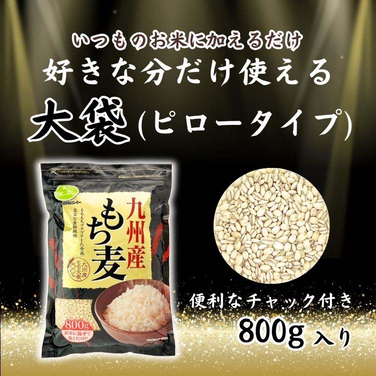 石橋工業 九州産もち麦 ( 800g×6セット )/ 麦のいしばし : 爽快