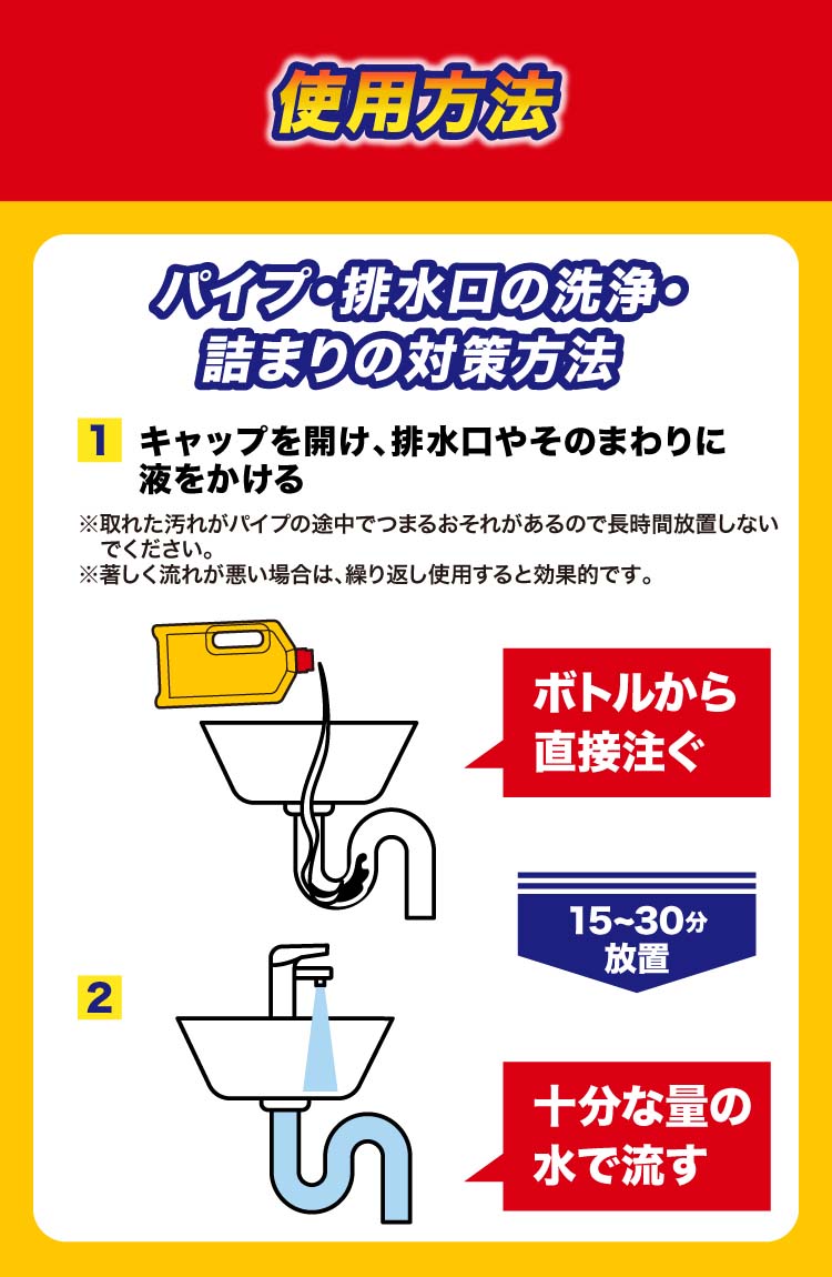 SC Johnson パイプユニッシュ パイプクリーナー 排水口クリーナー