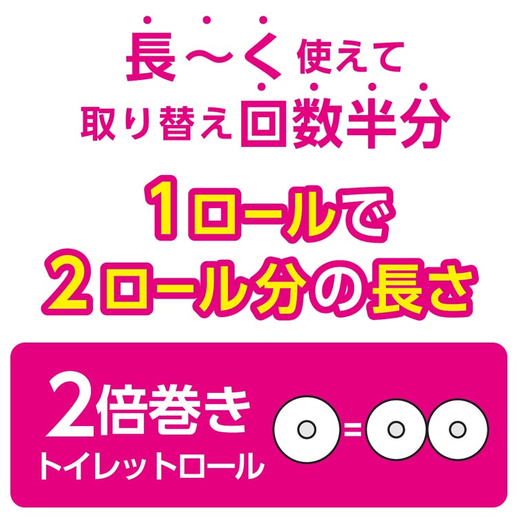 スコッティ フラワーパック 2倍長持ち トイレットペーパー 50m ダブル ( 12ロール*4袋セット )/ スコッティ(SCOTTIE)  :75045:爽快ドラッグ - 通販 - Yahoo!ショッピング