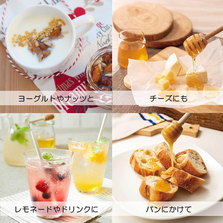 Mielizia(ミエリツィア) アカシアの有機ハチミツ ブスティーネ ( 6g